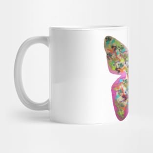 Colorful Butterfly in Splash Mug